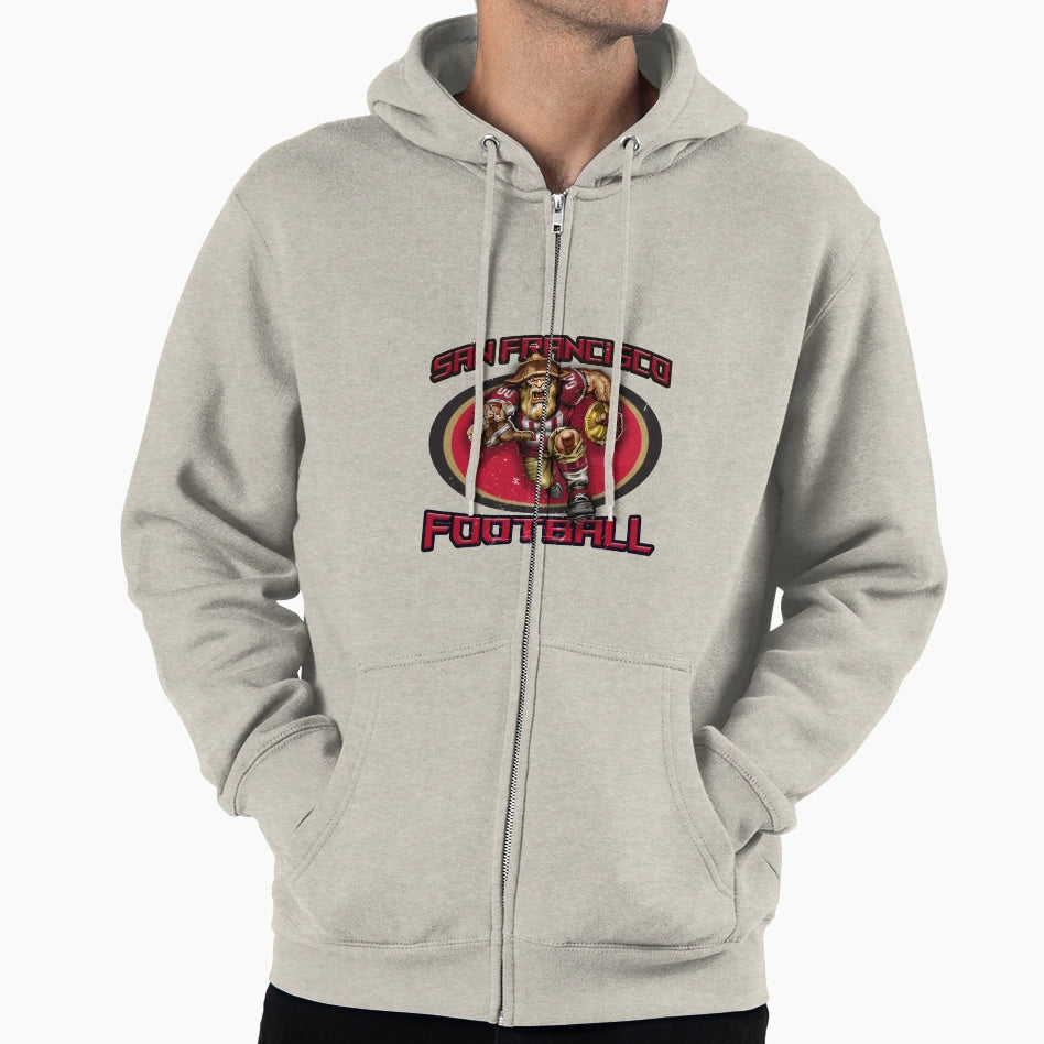 San Francisco Football Hoodie - Casual Everyday Wear for Adults - T-Shirt, Sweatshirt, Hoodie