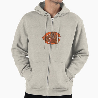 Bear Player Hoodie - Graphic Print Unisex - T-Shirt, Sweatshirt, Hoodie