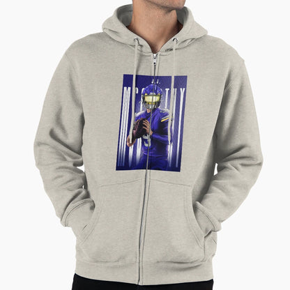 Minnesota Vikings Qb Jj Mccarthy Hoodie - Graphic Print for Adults - T-Shirt, Sweatshirt, Hoodie