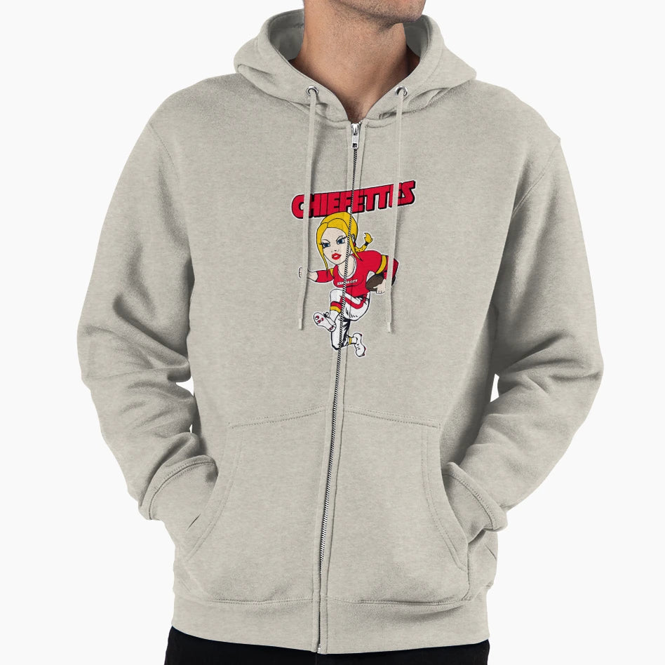 Kansas City Chiefettes Hoodie - Trendy Graphic for Adults - T-Shirt, Sweatshirt, Hoodie
