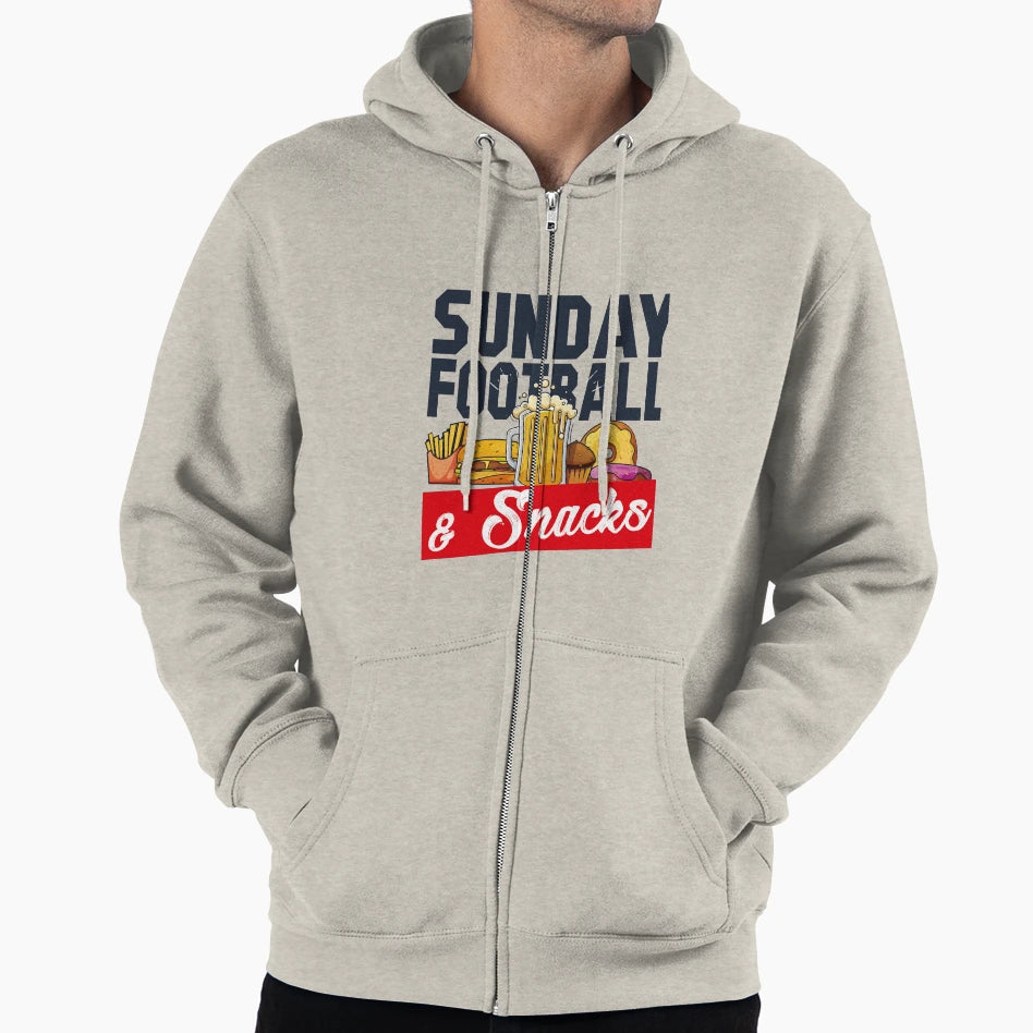 Funny Game Day Food Lover Hoodie - Graphic Print for Adults - T-Shirt, Sweatshirt, Hoodie