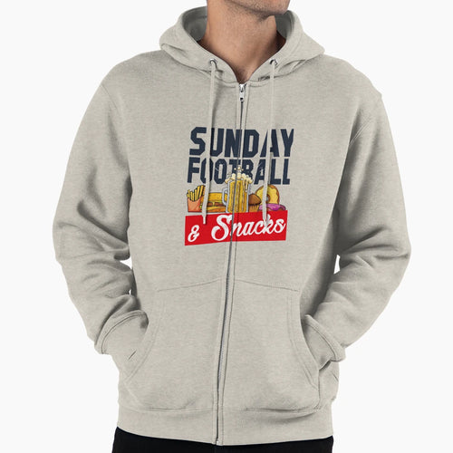 Funny Game Day Food Lover Hoodie - Graphic Print for Adults - T-Shirt, Sweatshirt, Hoodie