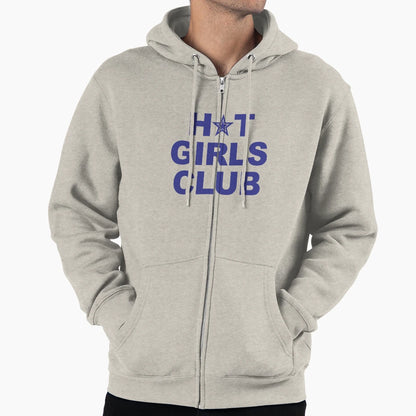 Hot Club Blue Variant Hoodie - Minimalist Print for Adults - T-Shirt, Sweatshirt, Hoodie