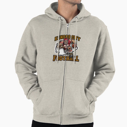 Kansas City Football Detroit Football Hoodie - Aesthetic Graphic Unisex - T-Shirt, Sweatshirt, Hoodie