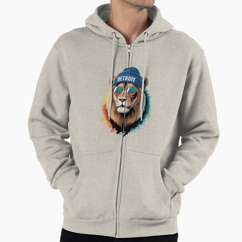 Detroit Lions Hoodie - Trendy Graphic for Adults - T-Shirt, Sweatshirt, Hoodie