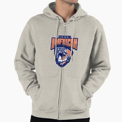 6155 American Football Sports Hoodie - Graphic Print for Adults - T-Shirt, Sweatshirt, Hoodie