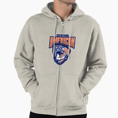 6155 American Football Sports Hoodie - Graphic Print for Adults - T-Shirt, Sweatshirt, Hoodie