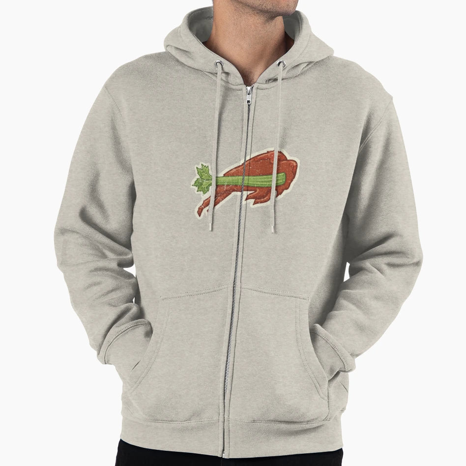 Buffalo Bills Hoodie - Fun Novelty Design for Adults - T-Shirt, Sweatshirt, Hoodie