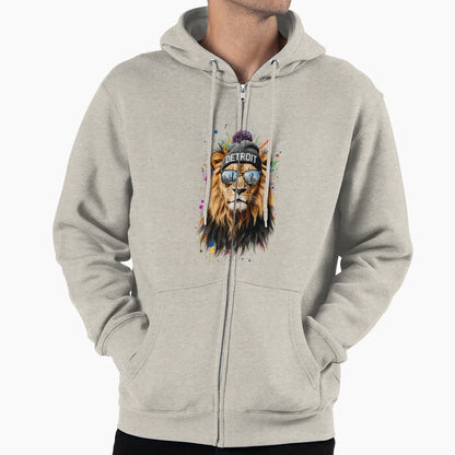 Detroit Rocks Hoodie - Minimalist Print Unisex - T-Shirt, Sweatshirt, Hoodie