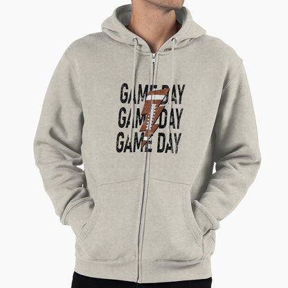 Game Day Football American Football Sport Hoodie - Trendy Graphic Unisex - T-Shirt, Sweatshirt, Hoodie